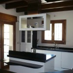 Cocina con campana extractora I-960 de Pando